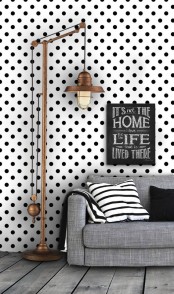 Fun And Bright Polka Dot Home Decor Ideas