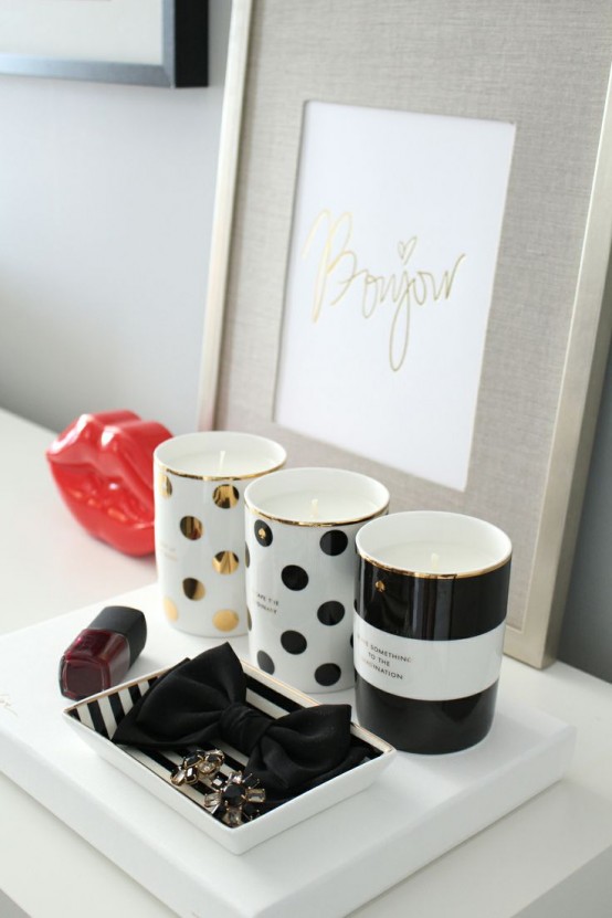 Fun And Bright Polka Dot Home Decor Ideas