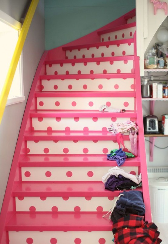 Fun And Bright Polka Dot Home Decor Ideas
