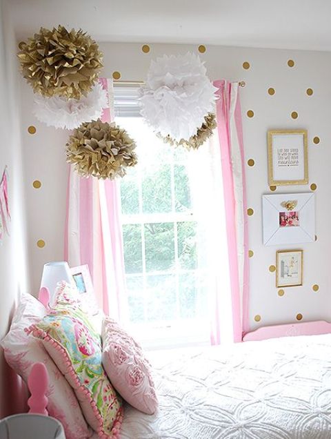 Fun And Bright Polka Dot Home Decor Ideas