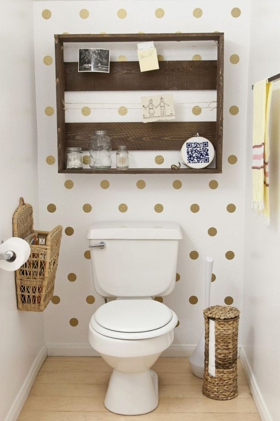 Fun And Bright Polka Dot Home Decor Ideas