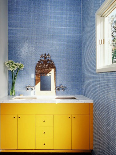 Fun Bright Bathroom