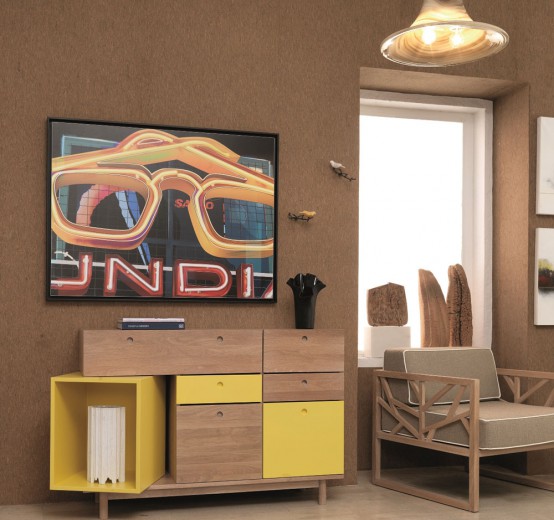 Functional And Versatile Pandora Sideboard In Vibrant Colors