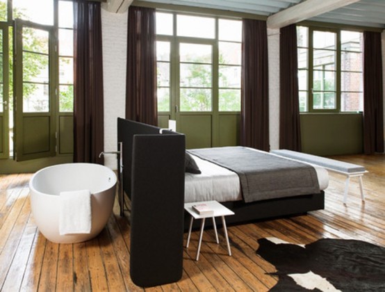 Functional Bed To Create A Room Within A Room