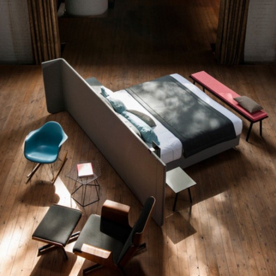 Functional Bed To Create A Room Within A Room