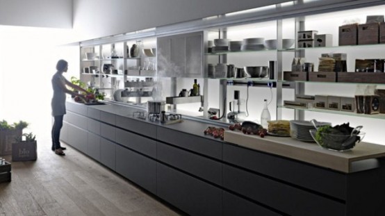 Functional Kitchen System That Can Be Easily Hidden