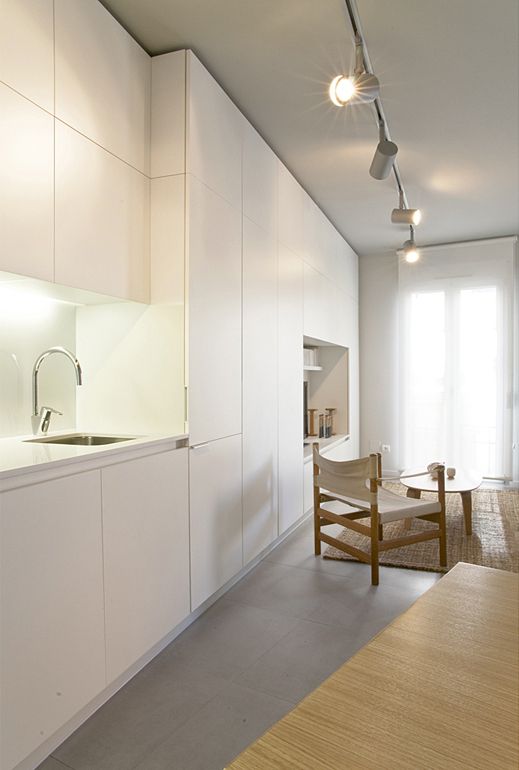 kitchen minimalist modern functional interior designs iglesias arquitectos keuken dado decor plan hamelin floor open inspiration apartamento apartment minimalistic amazing
