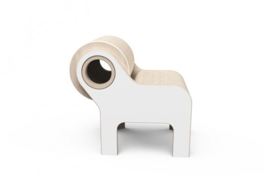 Funny Bull Shaped Chair For Your Kid