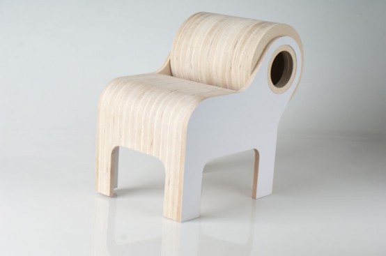 Funny Bull Shaped Chair For Your Kid