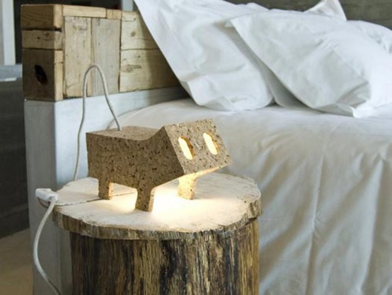 Funny Passa Cabos Lamp Inspired By Little Ferrets