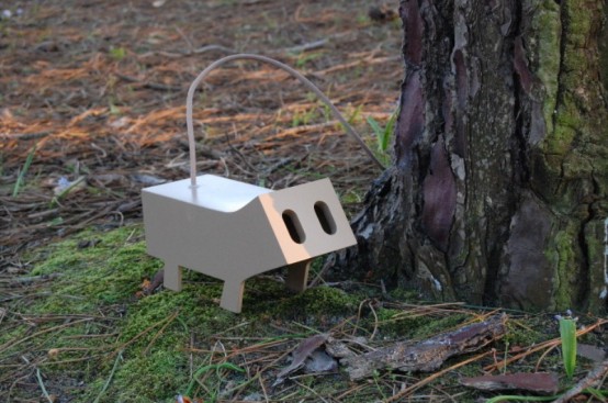 Funny Passa Cabos Lamp Inspired By Little Ferrets