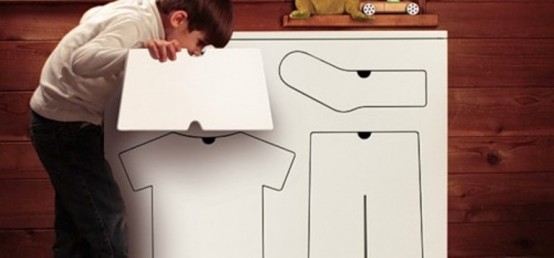 Funny White Dresser For Your Kid
