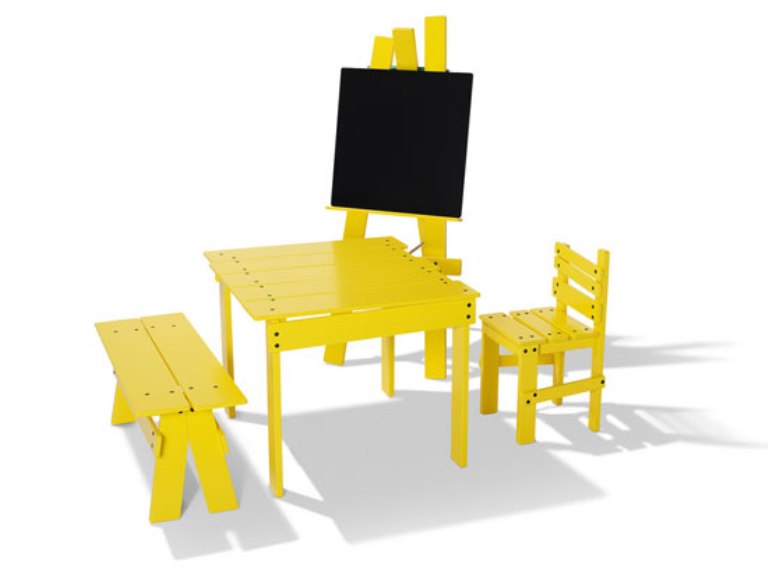 Funny Yellow Kids Furniture