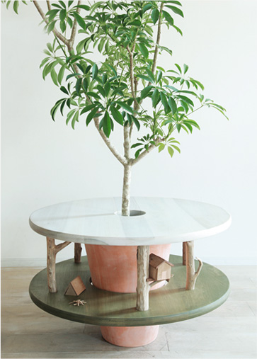 Furniture Combined With Plants