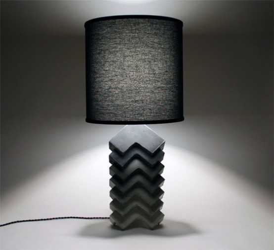 Fusion Of Industrial And Traditional Theo Table Lamp