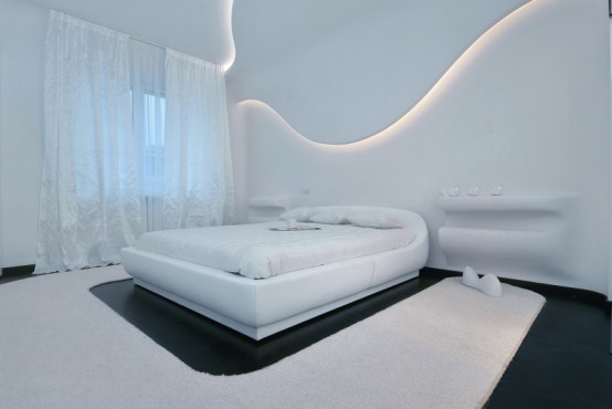 Futuristic Apartment Interior