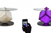 Futuristic Cupiditas Table Controlled By Smartphones And Tablets
