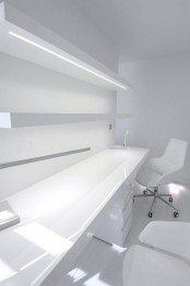 Futuristic Duplex In White Color