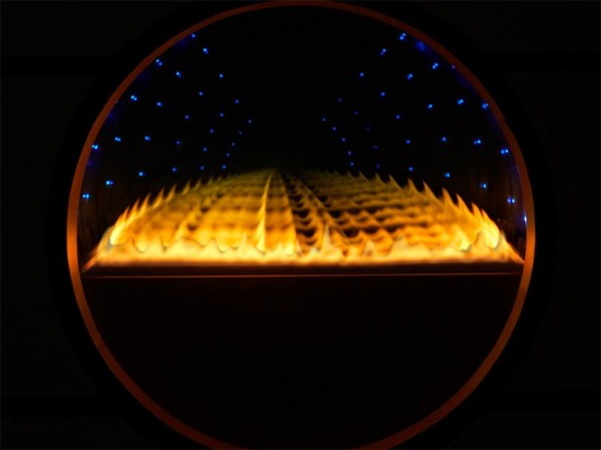 Futuristic Fireplace