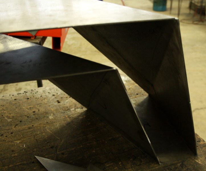 Futuristic Foldone Table By Novae Architecture