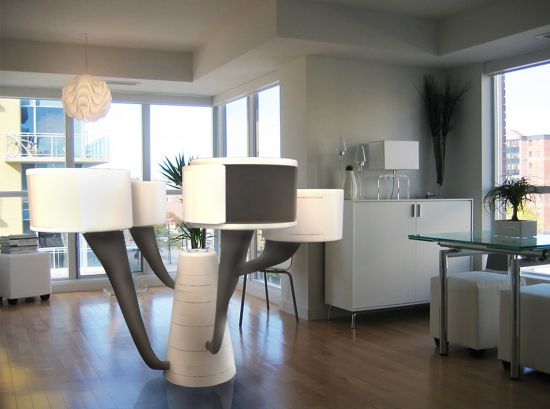 Futuristic Kitchen Appliance – Kitchen Tree By Balin Lee