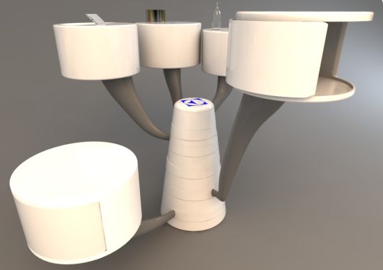 Futuristic Kitchen Appliance Kitchen Tree By Balin Lee 