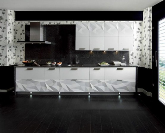 Futuristic Kitchen Design Inspired By Origami