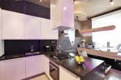 Futuristic Kitchen With Smart Space Saving Solutions