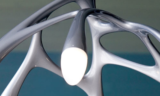 Futuristic Led Pendant Lamp