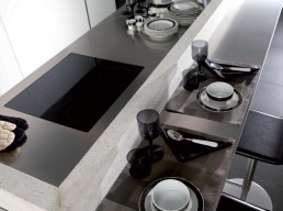 G975 Kitchen Fronts Made Of Corian
