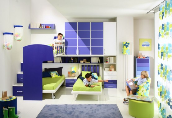 Thả trí tưởng tượng vô hạn của bạn vào thiết kế nội thất phòng ngủ trẻ em