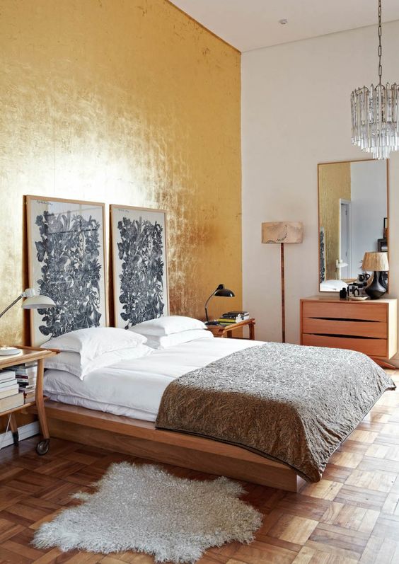 The main bedroom was designed around Laureen’s passion for the Bauhaus period