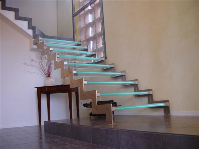 Glass Staircase - Southern Staircase | Artistic Stairs