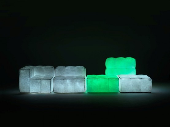 Glowing In The Dark Furniture – Via Lattea by Meritalia