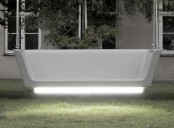 Glowing Bench