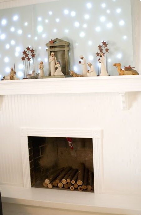 Gorgeous Indoor Decor Ideas With Christmas Lights