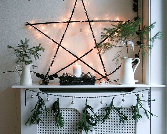 Gorgeous Indoor Decor Ideas With Christmas Lights