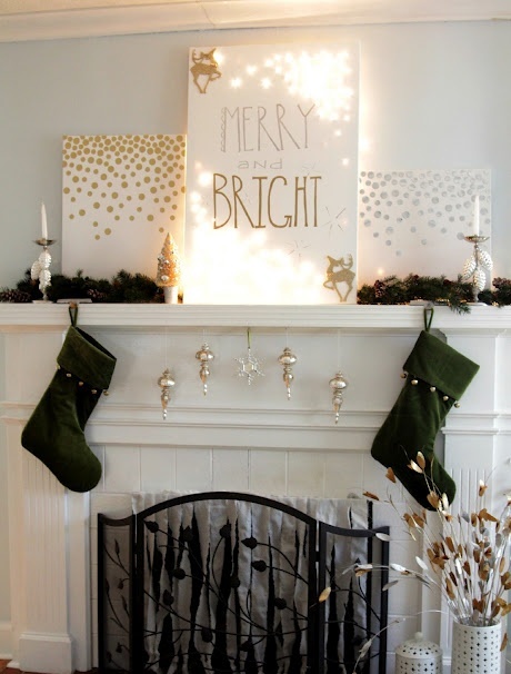 Gorgeous Indoor Decor Ideas With Christmas Lights