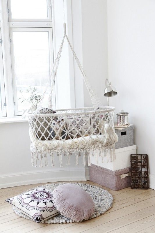 Gorgeous Suspended Cradles For Your Baby