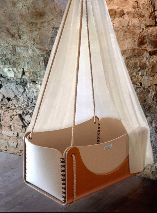 Gorgeous Suspended Cradles For Your Baby