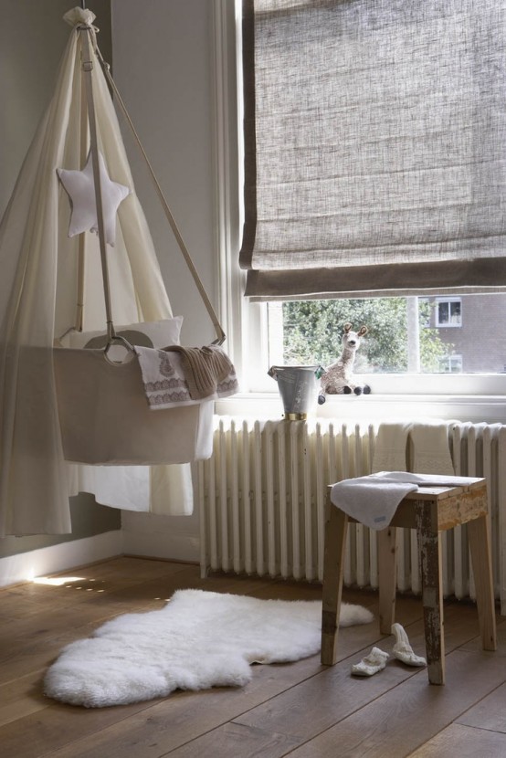 Gorgeous Suspended Cradles For Your Baby