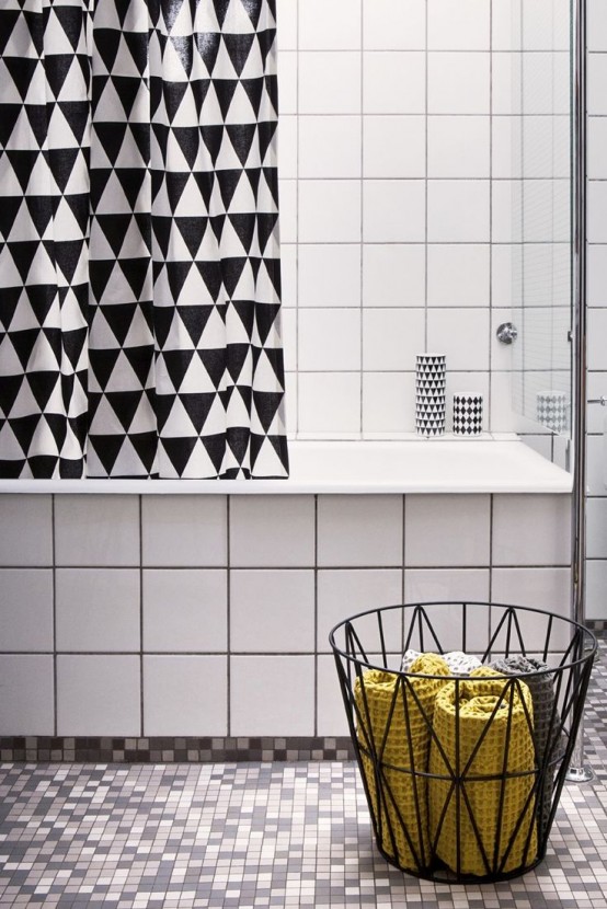 61 Modern Geometric Décor Ideas For Bathrooms DigsDigs