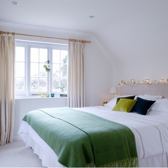 Green Accents In Bedrooms