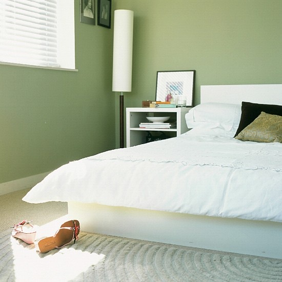 Green Accents In Bedrooms
