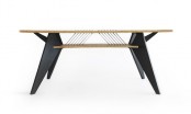 Green And Practical Viva Desk With A Crafted Touch