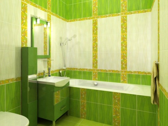 Green Bathroom Design Ideas