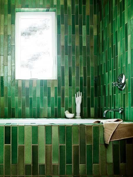 Green Bathroom Design Ideas