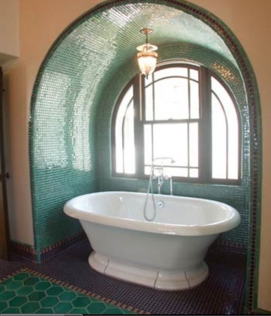 71 Cool Green Bathroom Design Ideas DigsDigs