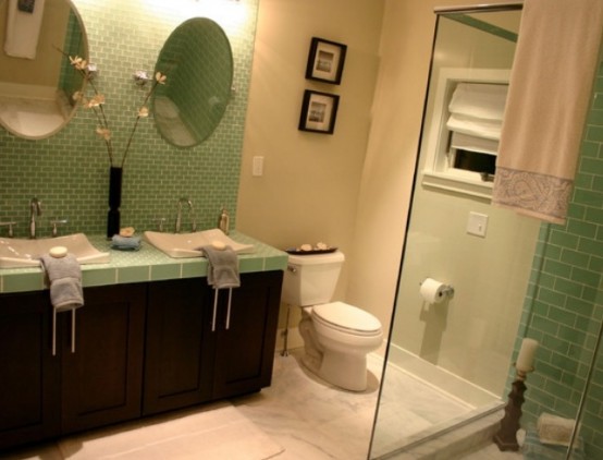 Green Bathroom Design Ideas