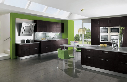 Kitchen Design Green